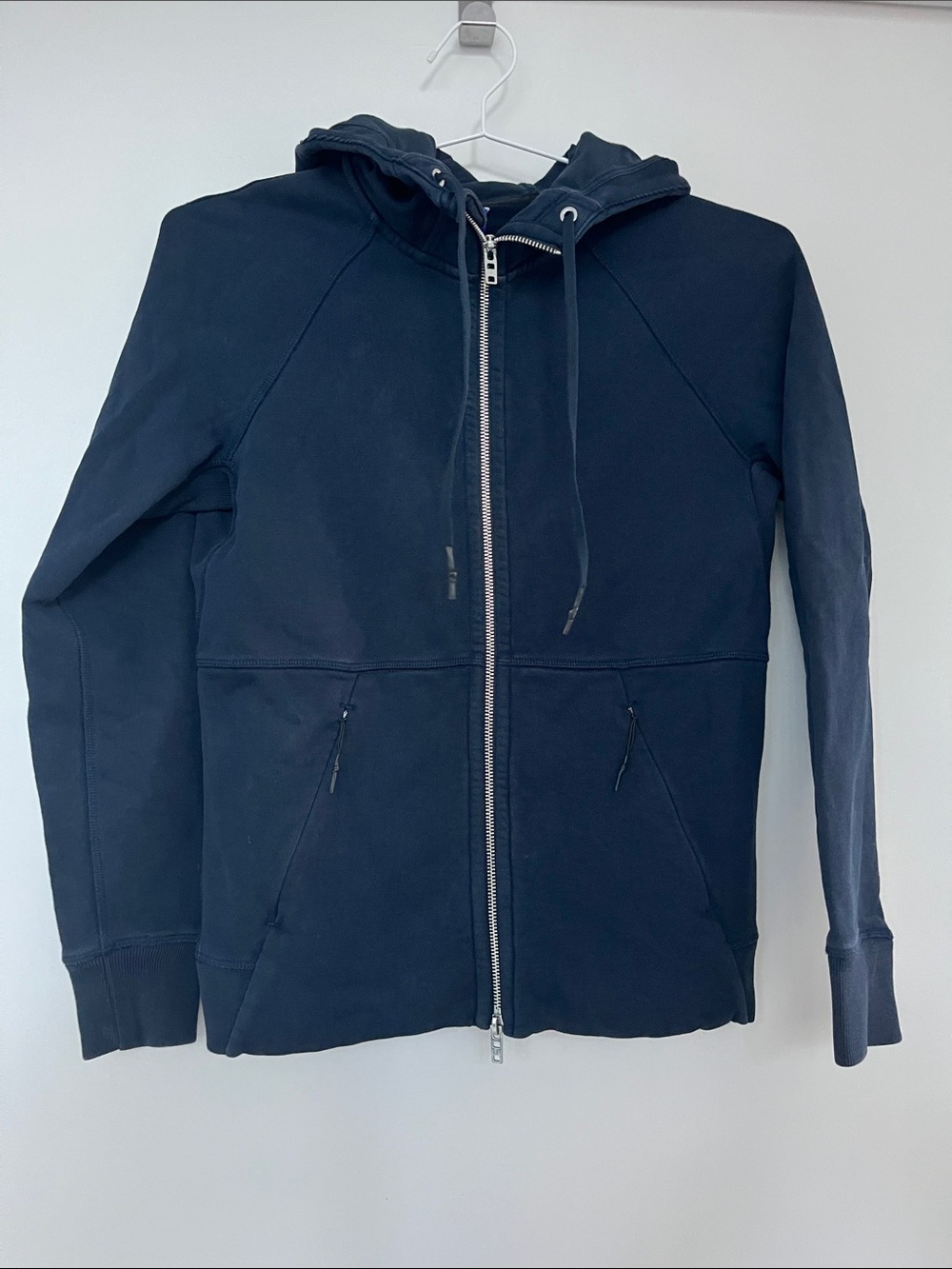 Kit and Ace Navy Full-Zip Hoodie Sweatshirt